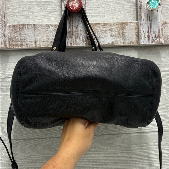 Michael Kors Black Leather Bag with Chain Straps and Crossbody Strap - Picture 3 of 15